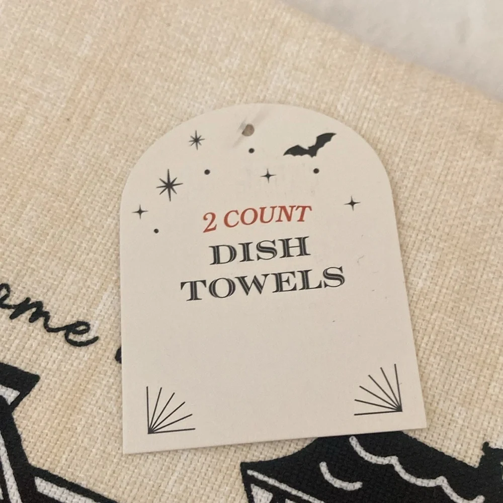 Target BP Halloween 2024 Haunted House Kitchen Towels